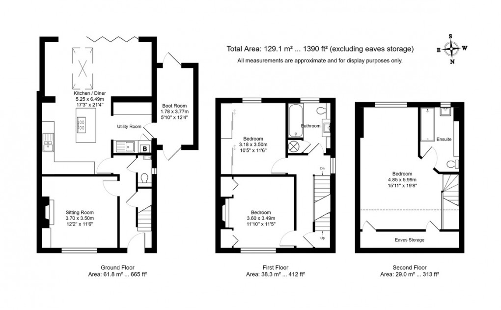Floorplan for Napier Road, Tunbridge Wells, Kent