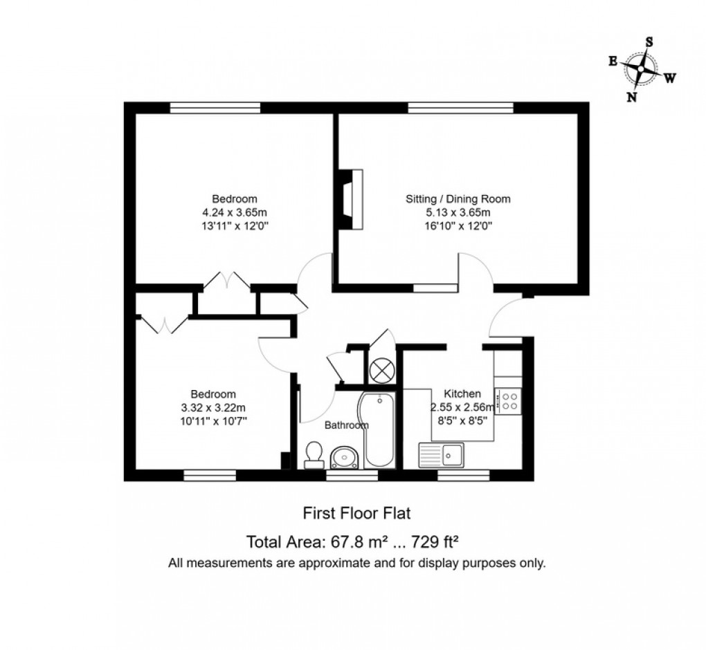 Floorplan for Shrublands Court, Tunbridge Wells, Kent