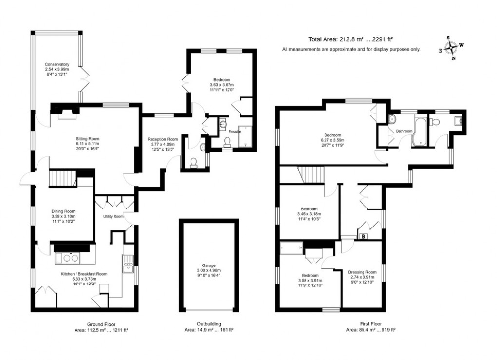 Floorplan for High Street, Flimwell