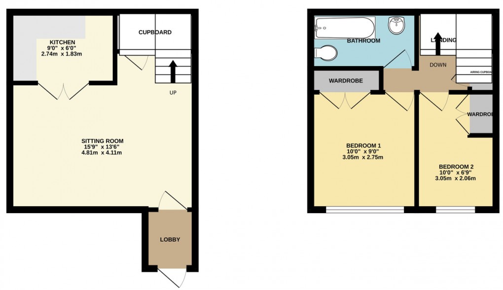 Floorplan for Little Park, Wadhurst, East Sussex