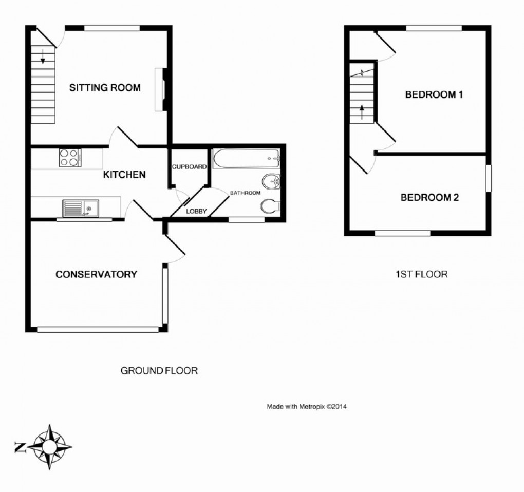 Floorplan for Sparrows Green Road, Wadhurst, East Sussex