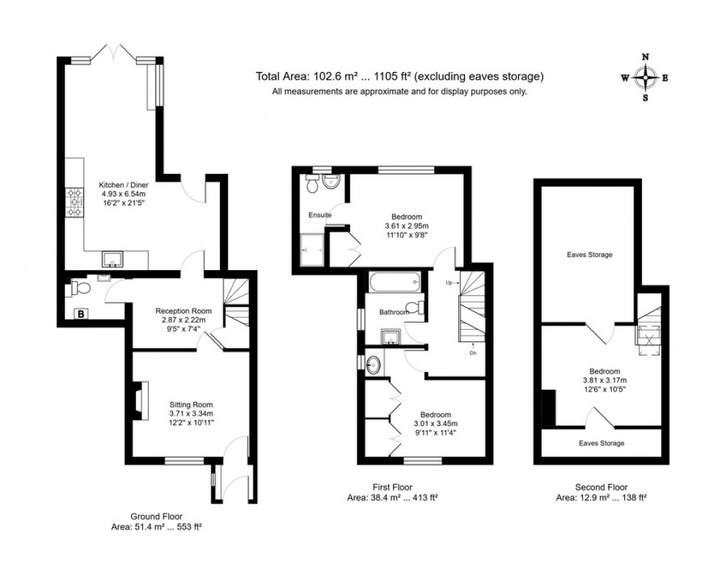 Floorplan for Sparrows Green, Wadhurst