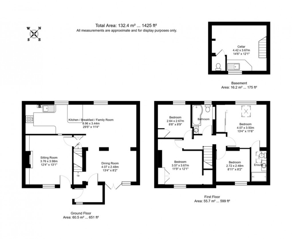 Floorplan for The Marlpit, Wadhurst, East Sussex