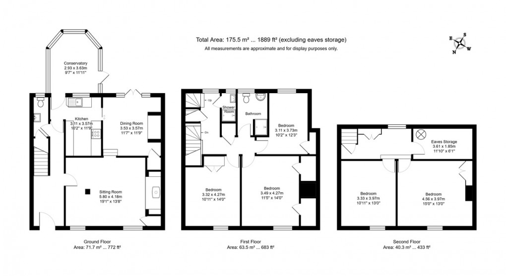 Floorplan for High Street, Lamberhurst