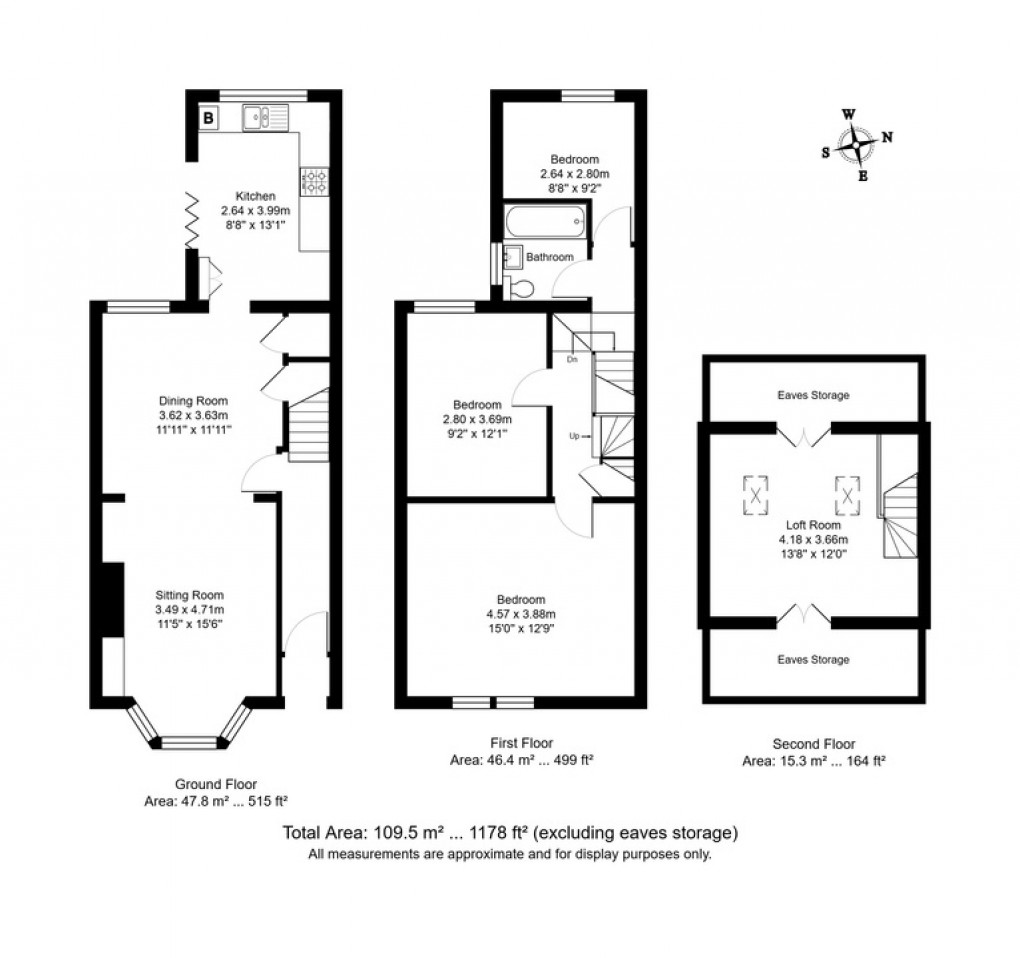 Floorplan for Mountfield Road, Tunbridge Wells