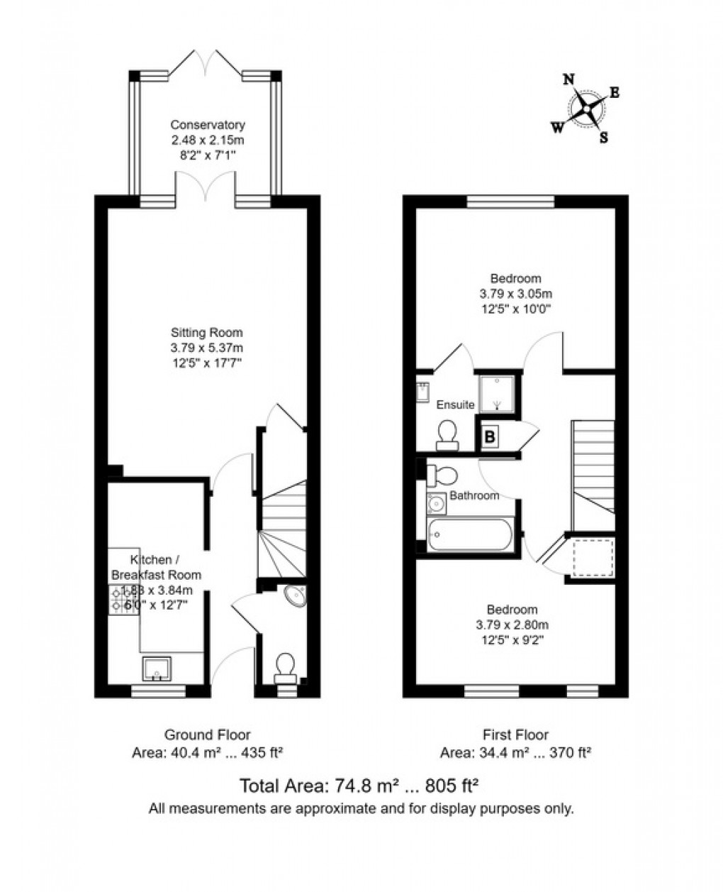 Floorplan for Linden Gardens, Tunbridge Wells