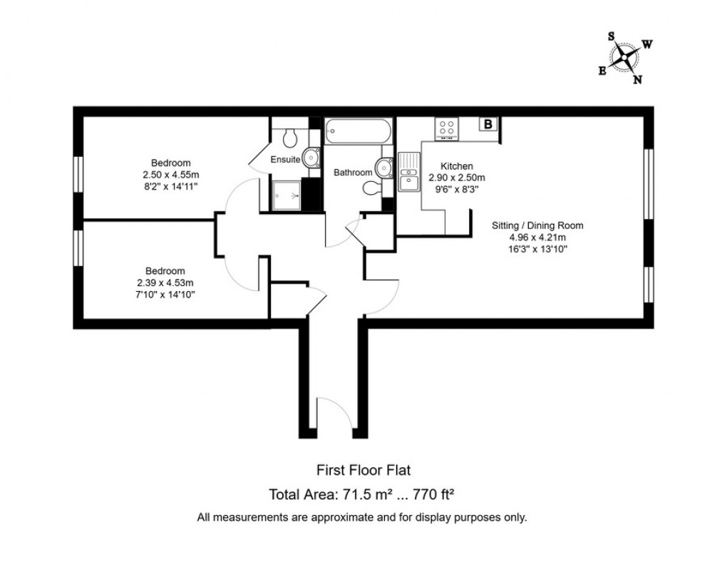 Floorplan for Kensington Court, Tunbridge Wells, Kent