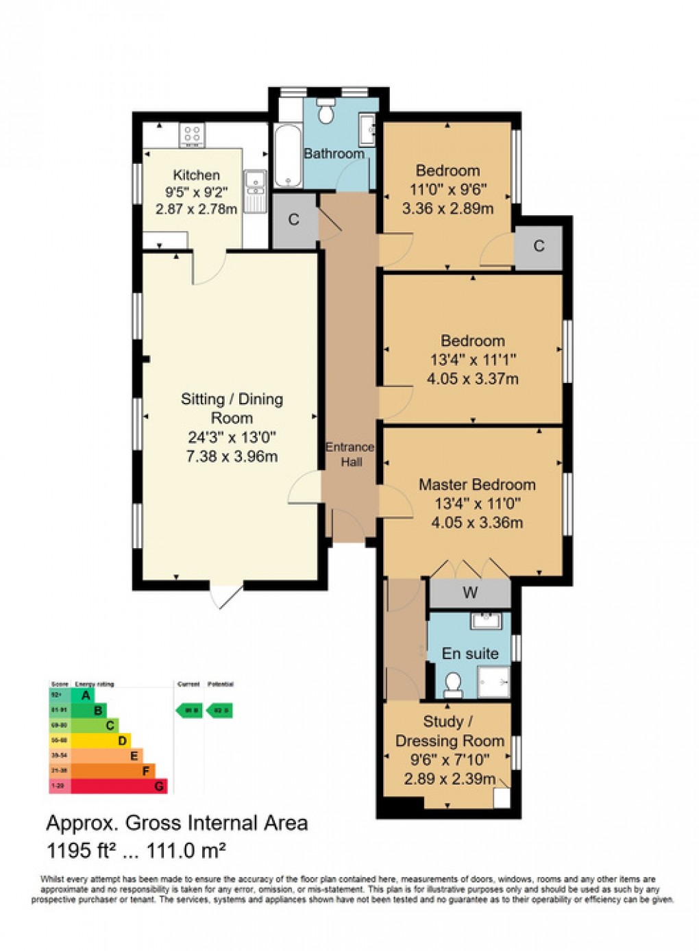 Floorplan for Rodmell Place, Tunbirdge Wells, Kent