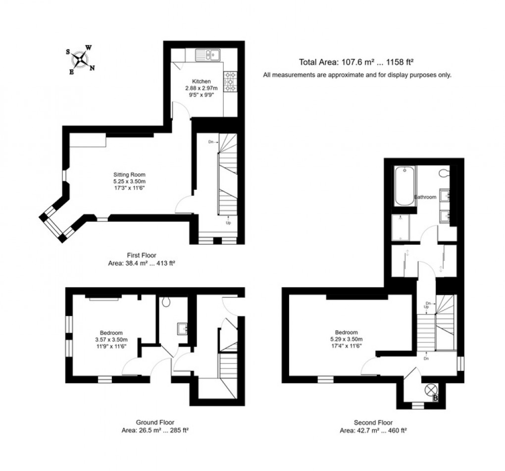 Floorplan for Little Trodgers Lane, Mayfield, East Sussex
