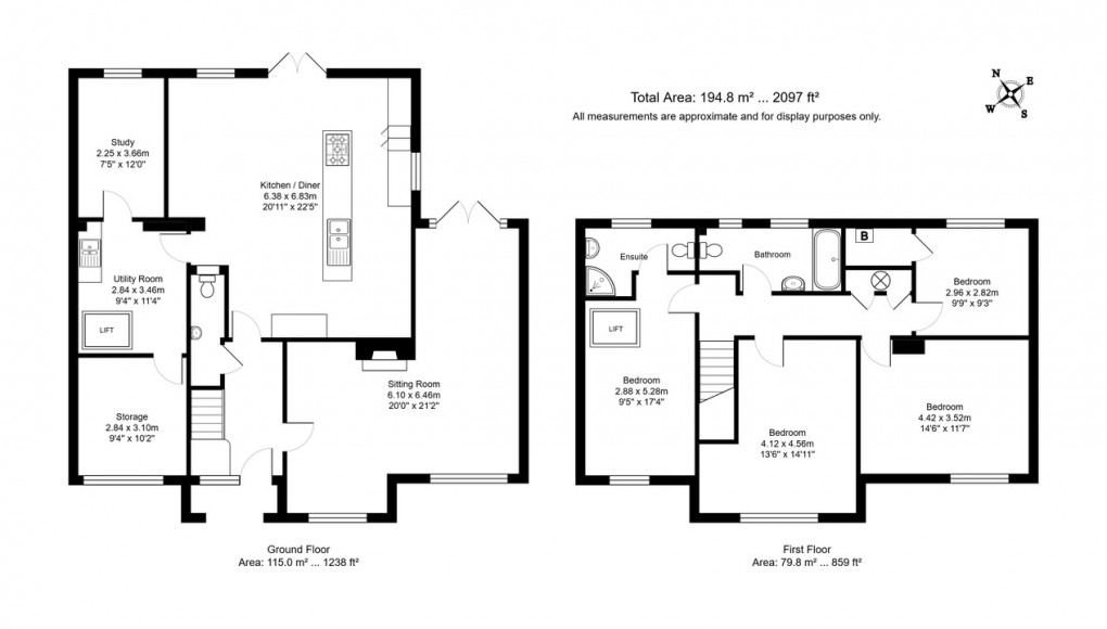 Floorplan for High Street, Ticehurst, East Sussex