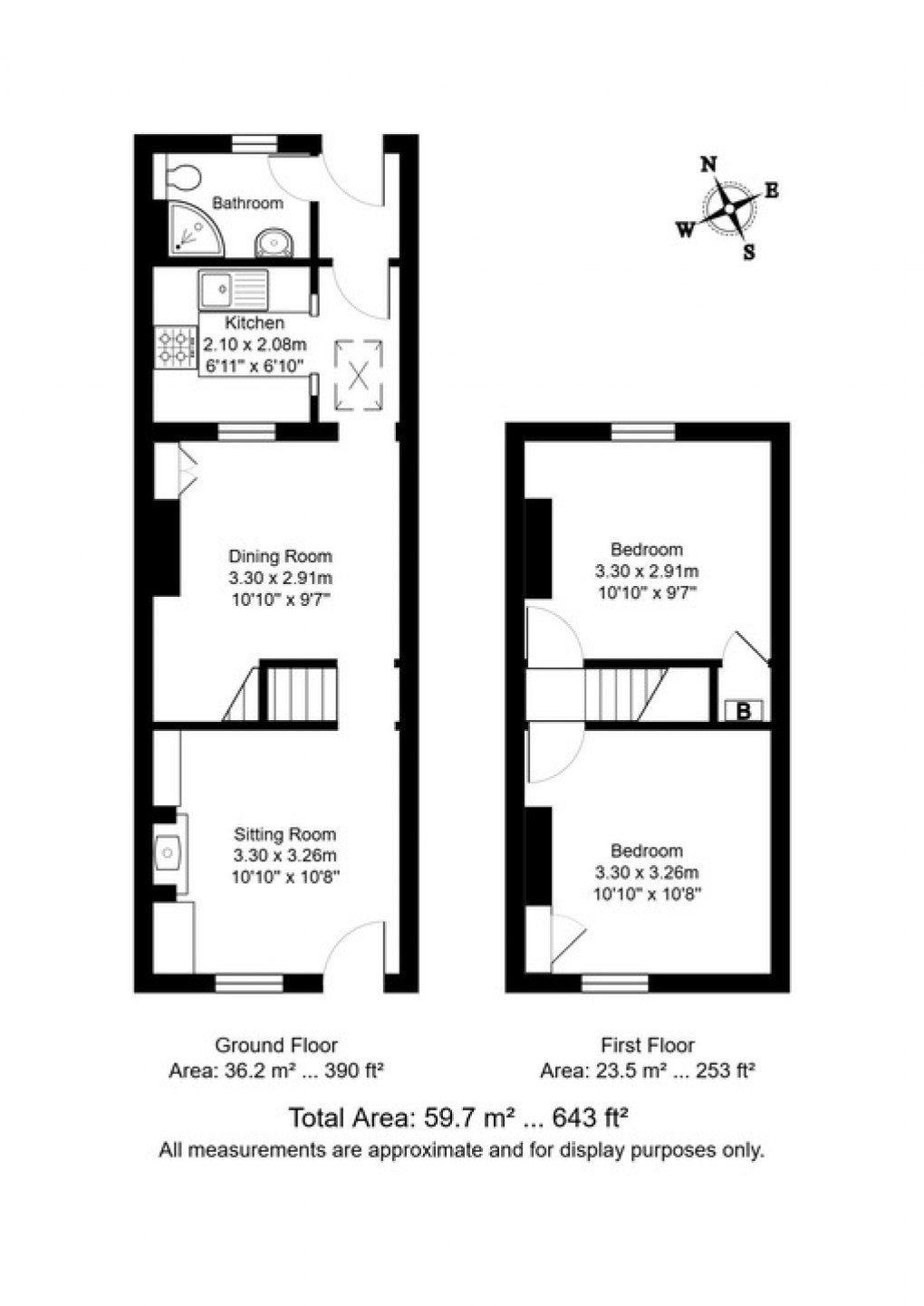 Floorplan for Stone Street, Tunbridge Wells, Kent