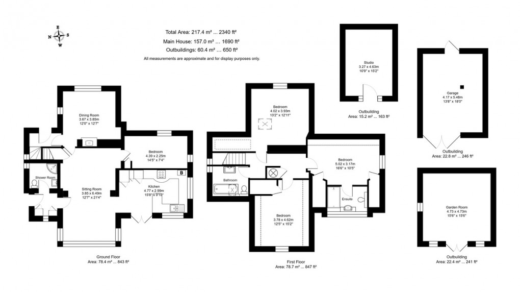Floorplan for Stockland Green Road, Tunbridge Wells, Kent