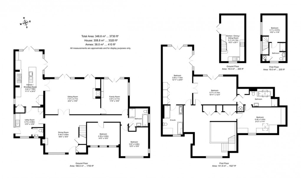Floorplan for Rotherhurst, Sheepstreet Lane, Etchingham, East Sussex