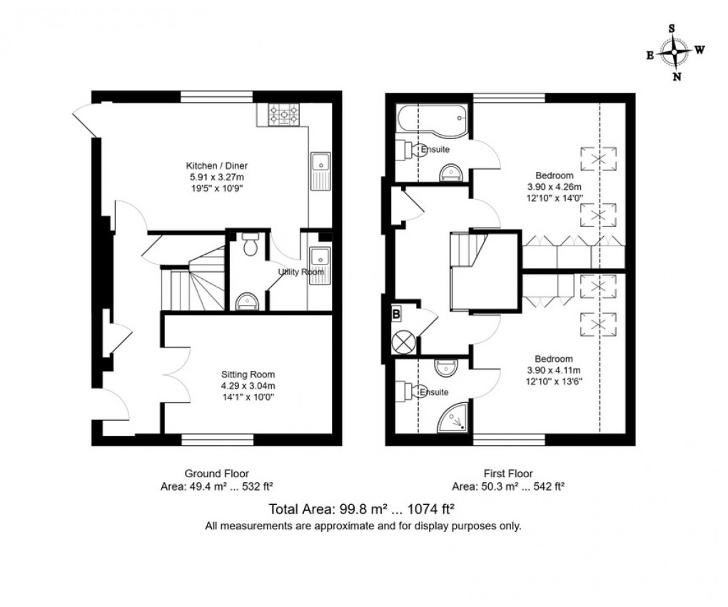 Floorplan for Church Street, Ticehurst, East Sussex