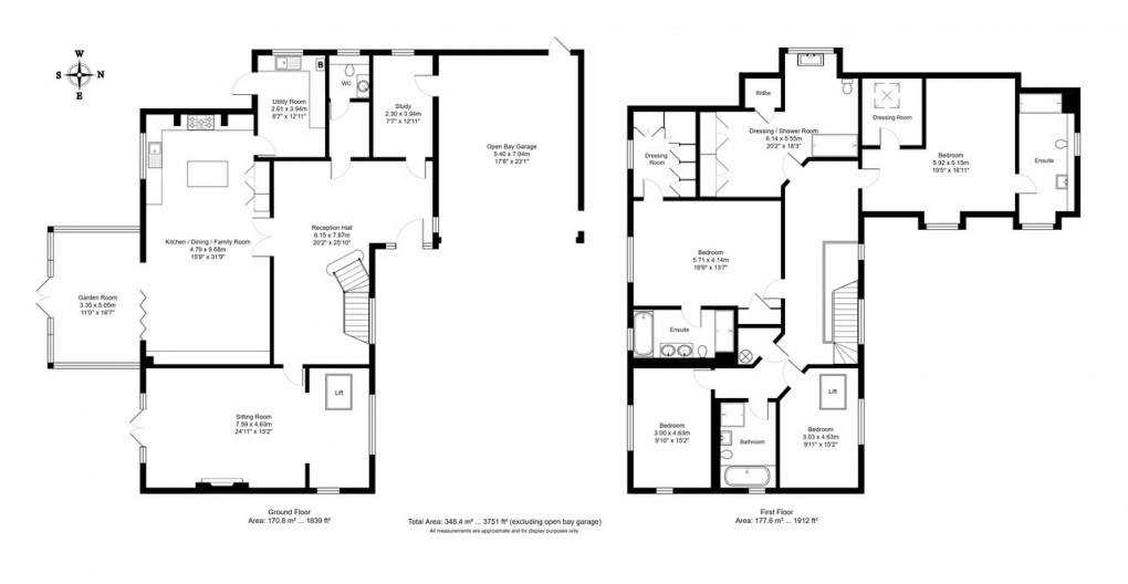 Floorplan for Wadhurst, East Sussex