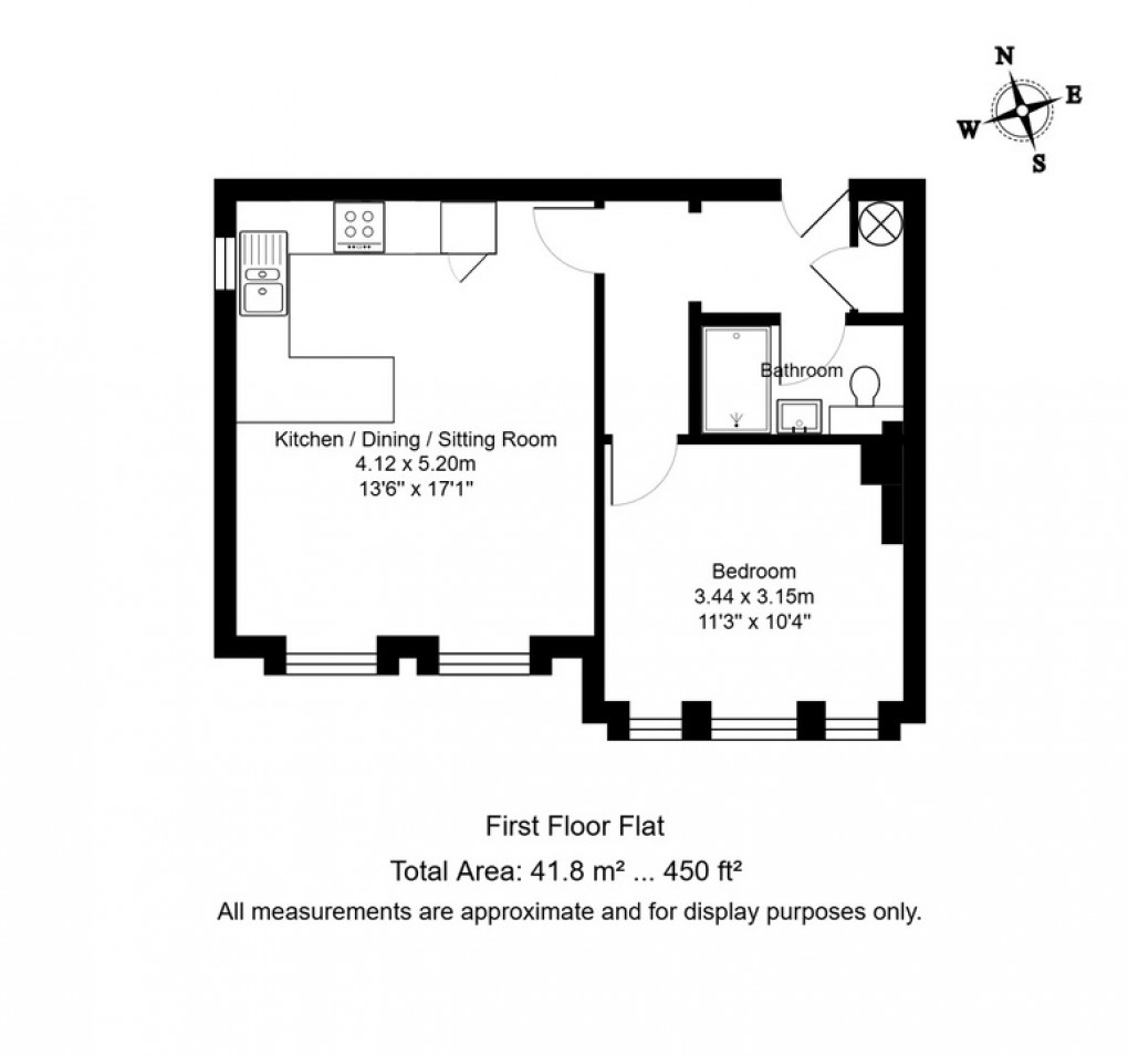 Floorplan for Calverley Park Gardens, Tunbridge Wells, Kent