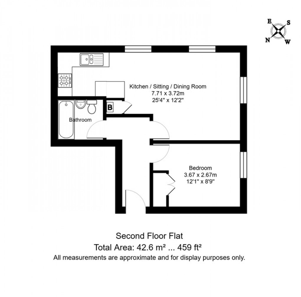 Floorplan for Clarence Lodge, Tunbridge Wells, Kent