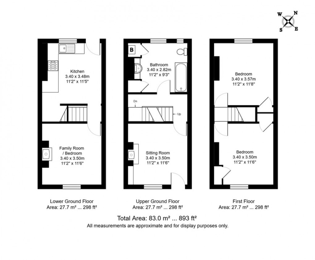 Floorplan for Upper Street, Tunbridge Wells, Kent
