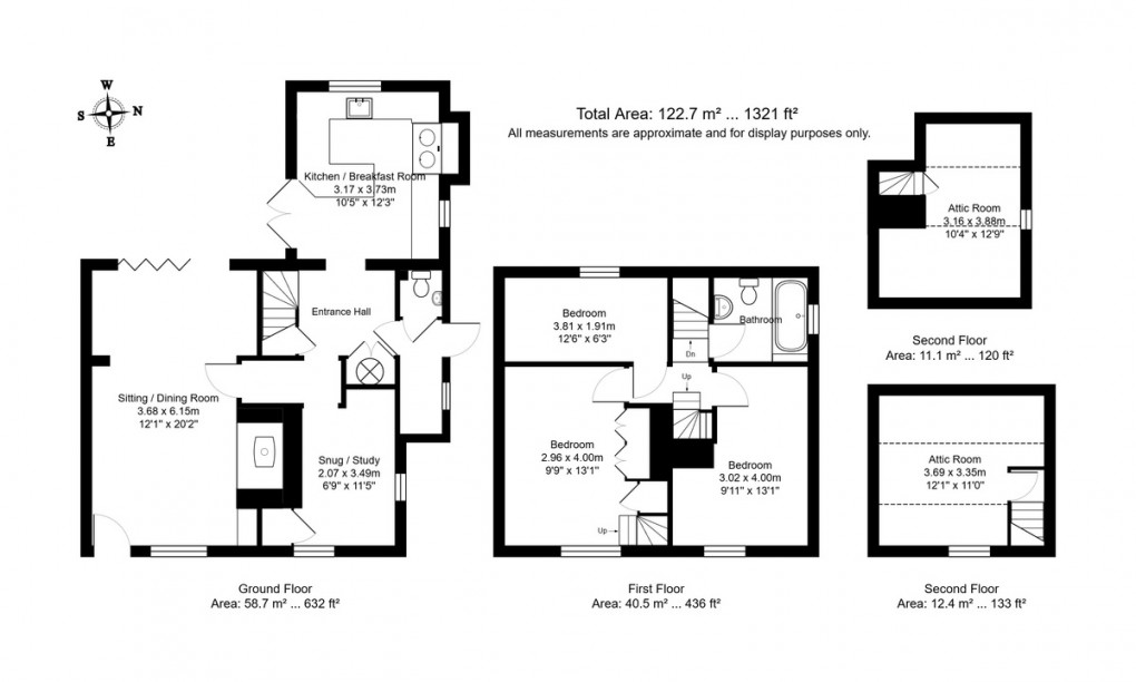 Floorplan for Clayhill Road, Lamberhurst, Kent