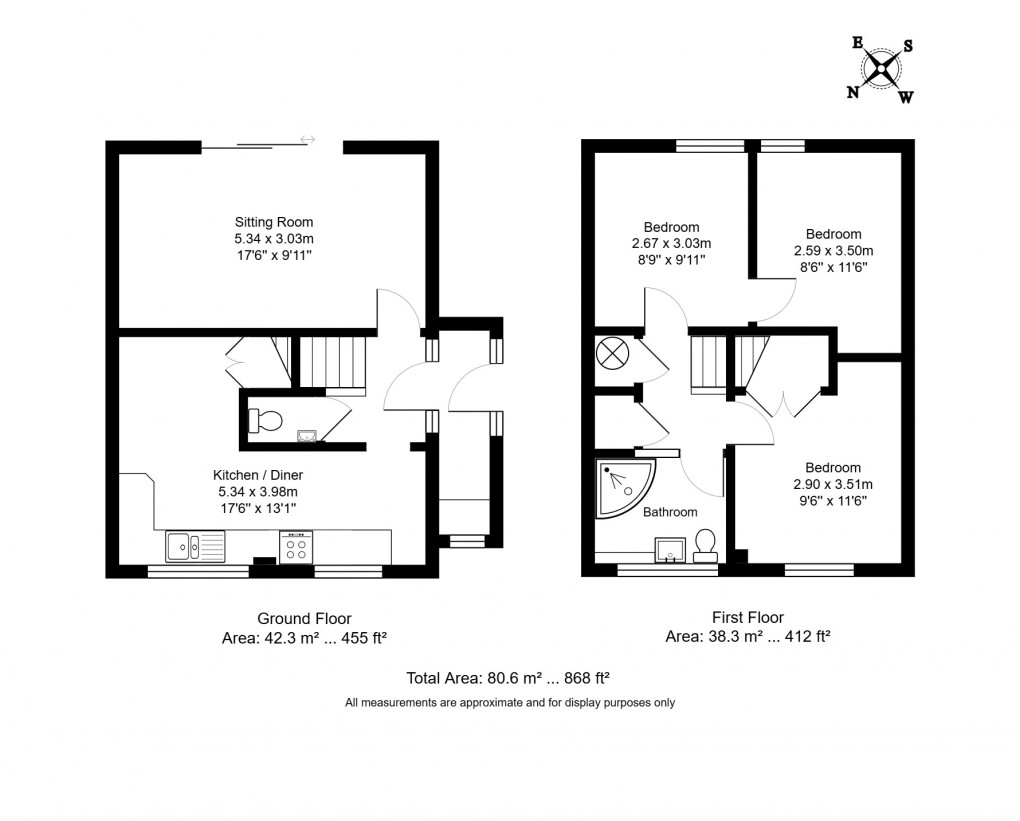 Floorplan for East Sussex