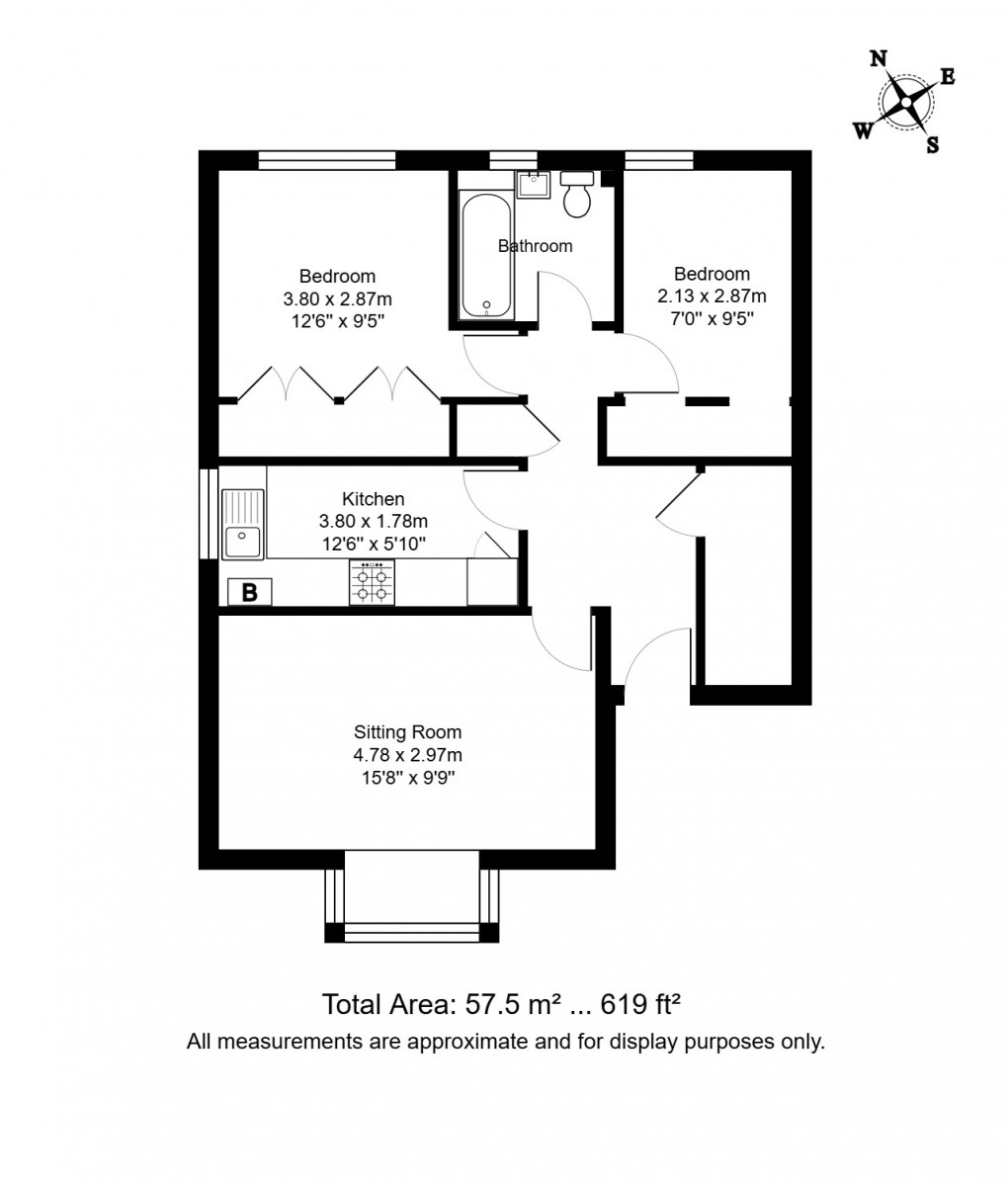 Floorplan for Little Park, Wadhurst, East Sussex
