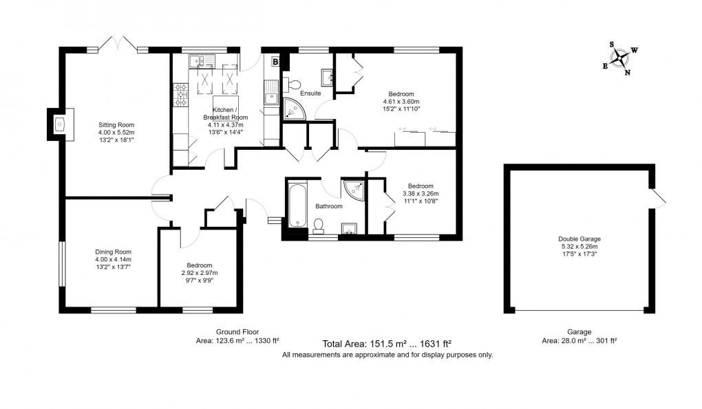 Floorplan for Wadhurst, East Sussex