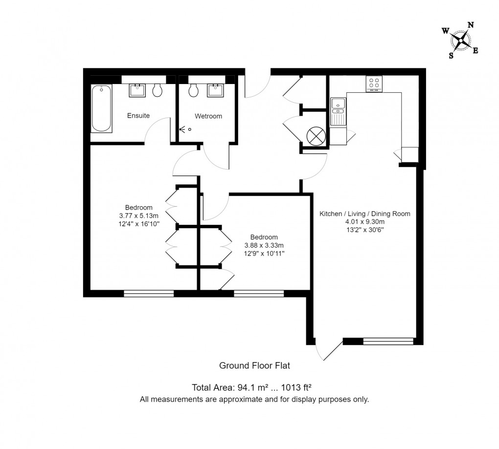 Floorplan for High Street, Ticehurst, East Sussex