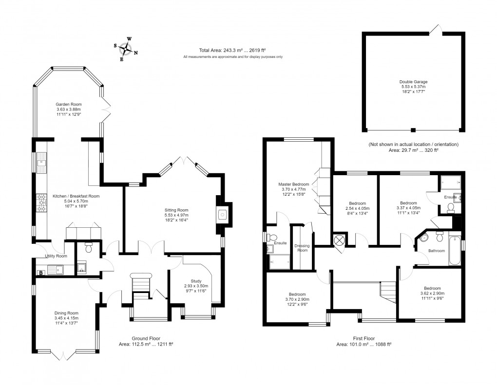 Floorplan for Wadhurst, East Sussex