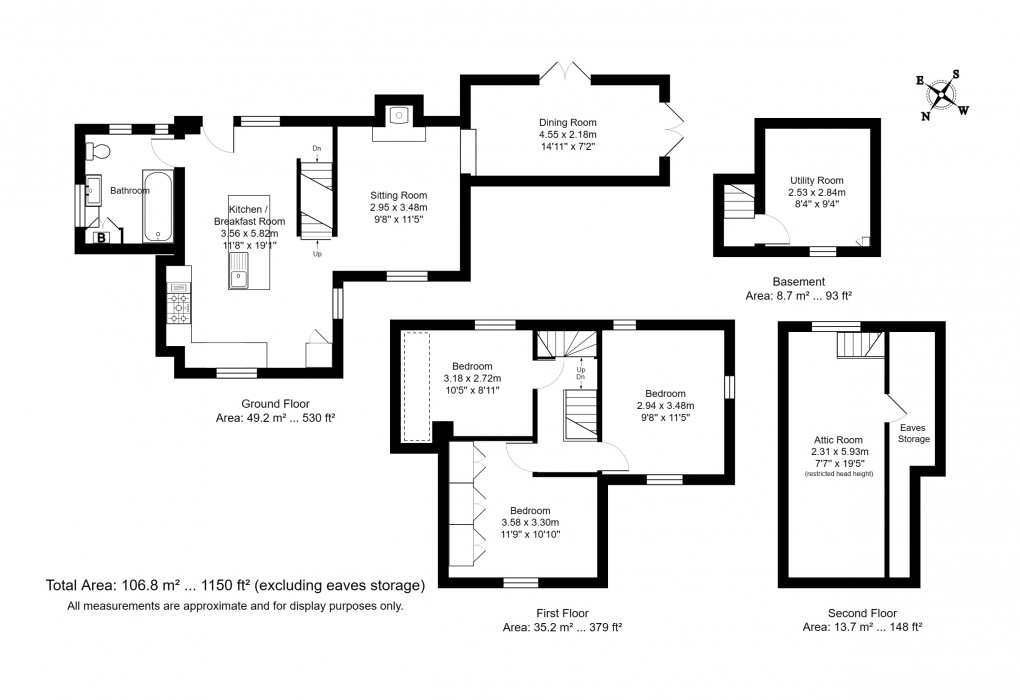 Floorplan for Wadhurst, East Sussex