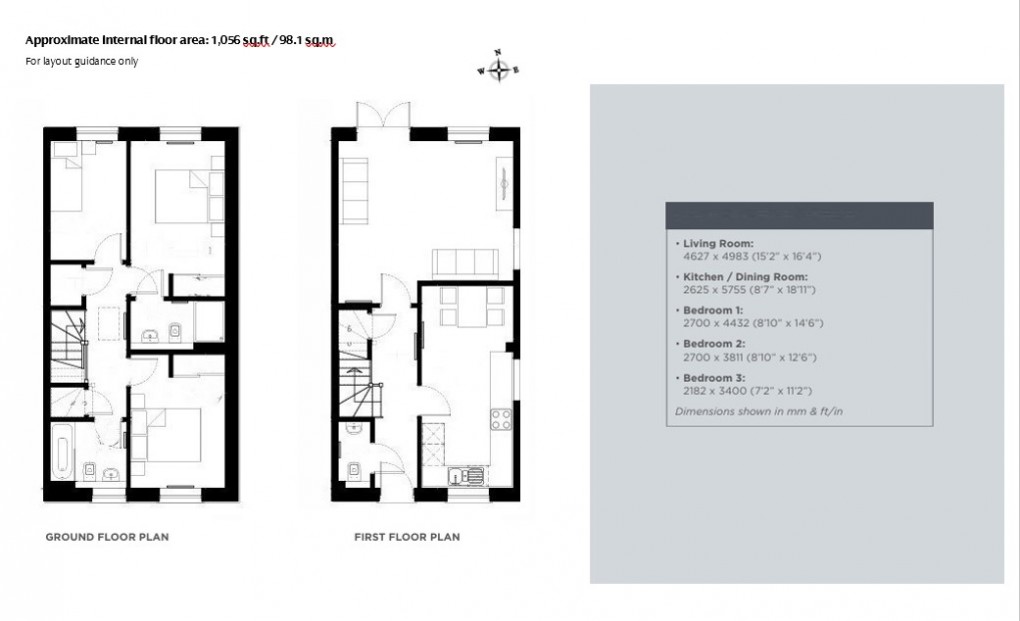 Floorplan for Wadhurst, East Sussex