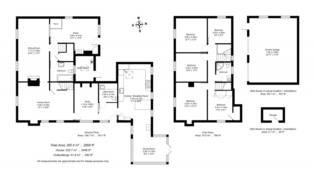 Floorplan for Wallcrouch, East Sussex