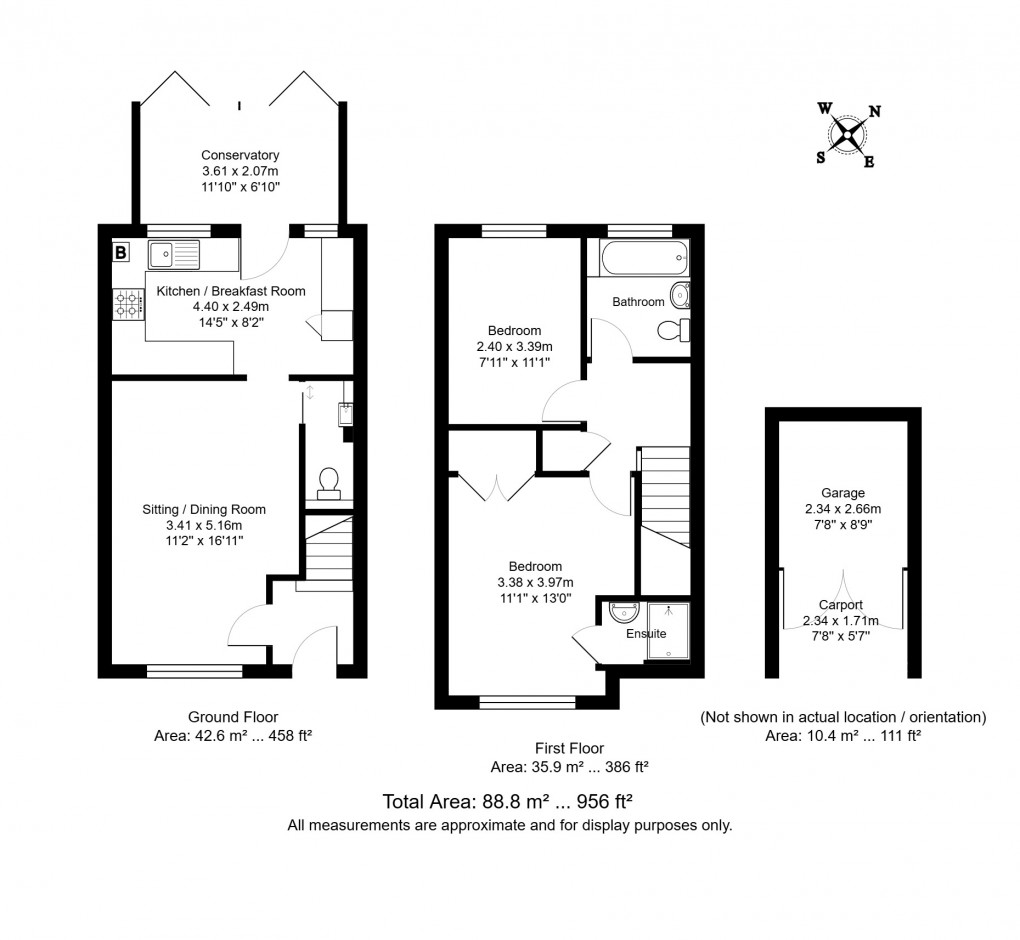 Floorplan for Greyhound Lane, Wadhurst, East Sussex