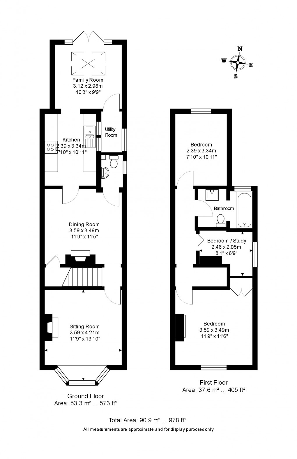 Floorplan for Wadhurst, East Sussex