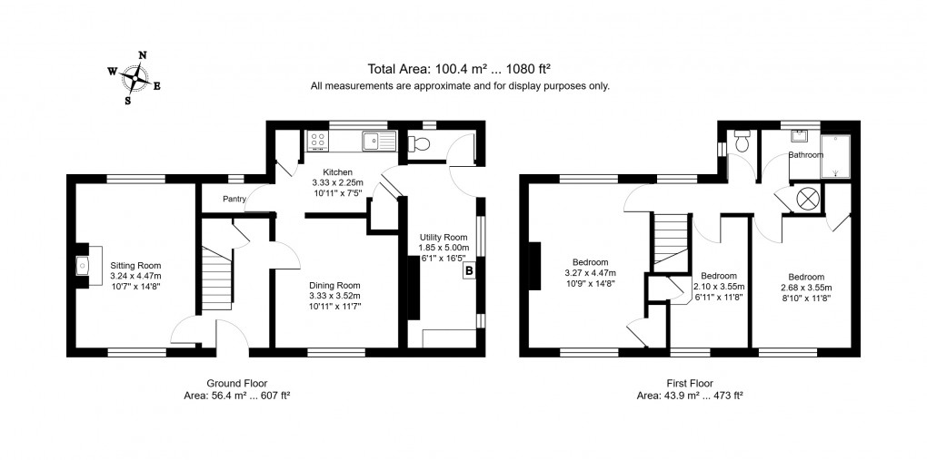 Floorplan for Wallcrouch, East Sussex