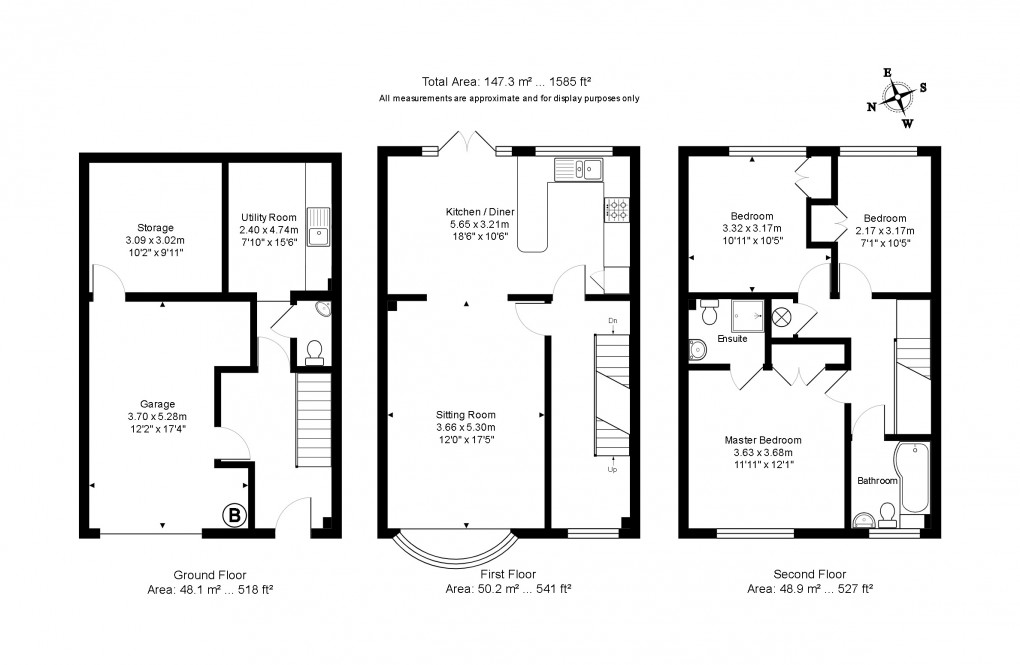 Floorplan for Tunbridge Wells, Kent