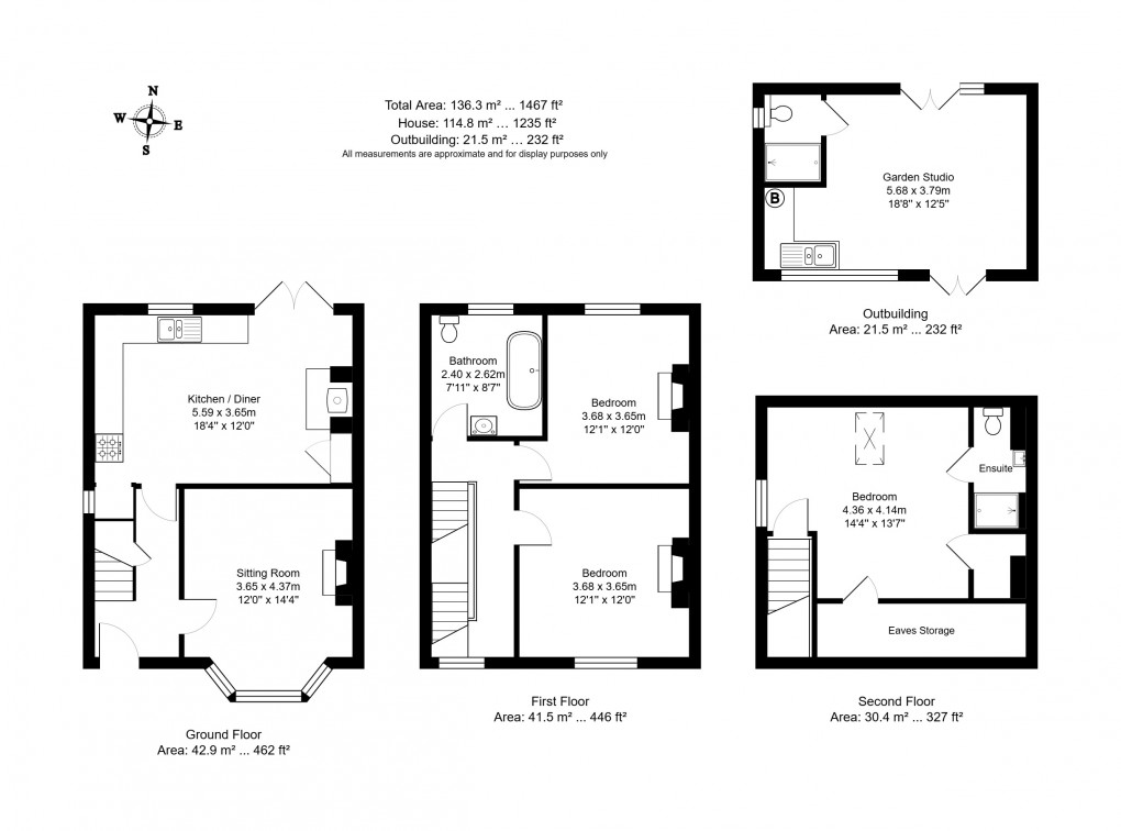 Floorplan for Wadhurst, East Sussex