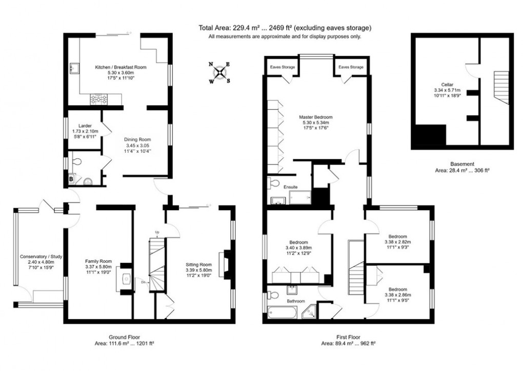 Floorplan for Wadhurst, East Sussex