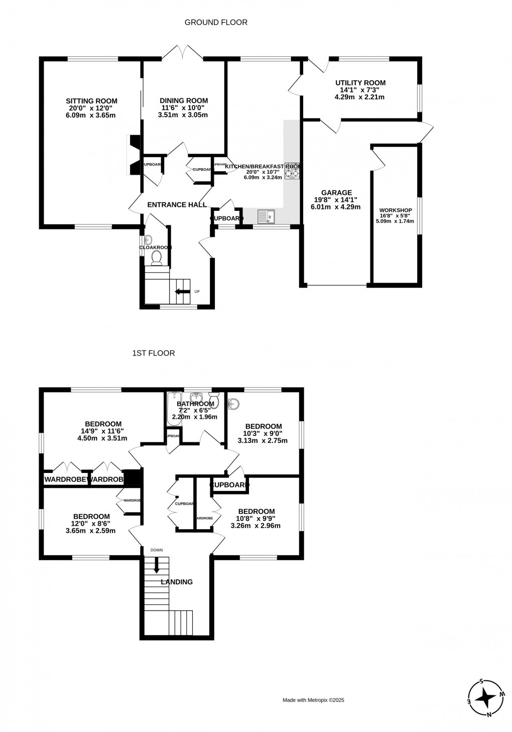 Floorplan for Rotherfield, East Sussex