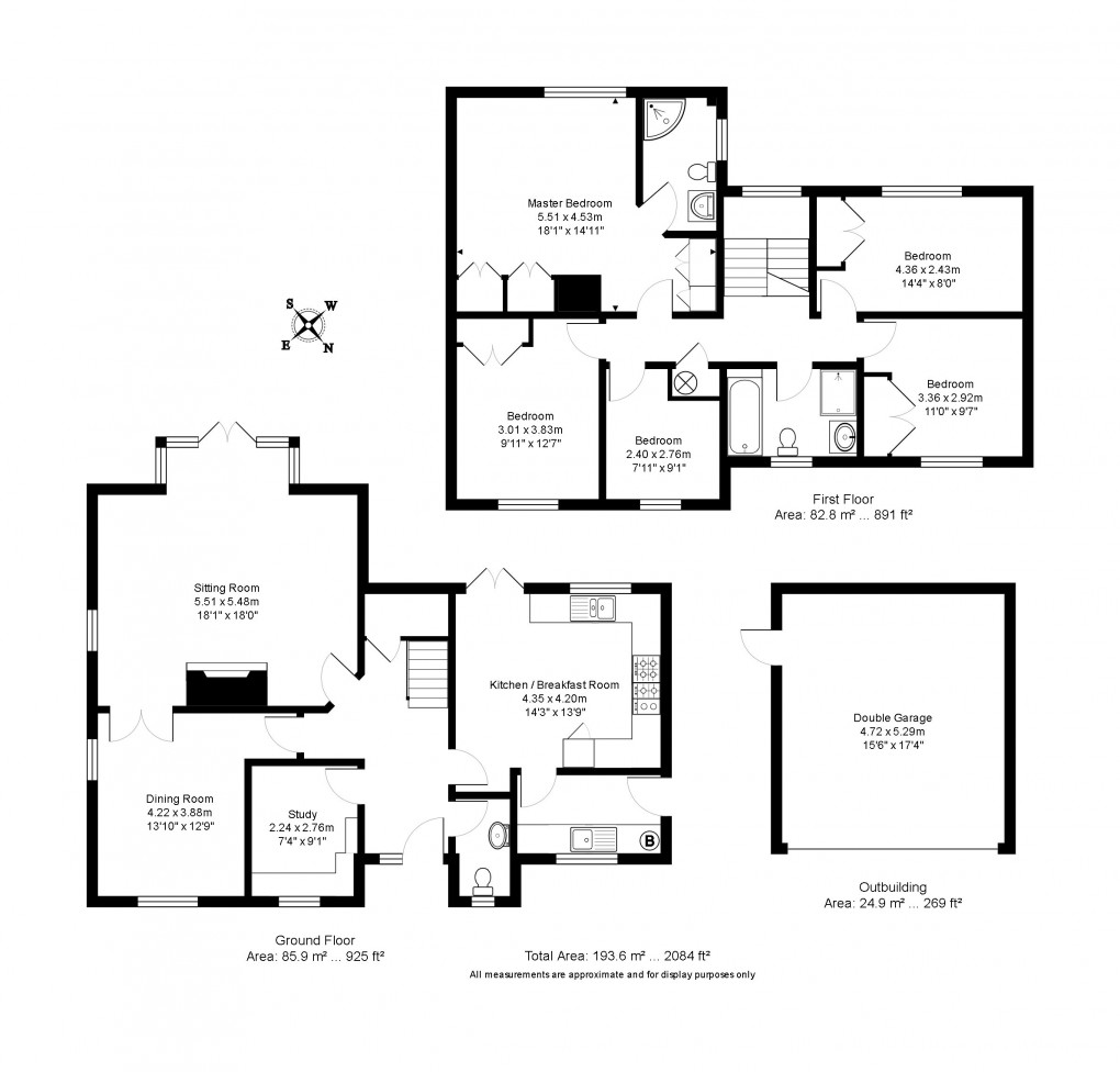 Floorplan for Beech Hill, Wadhurst, East Sussex