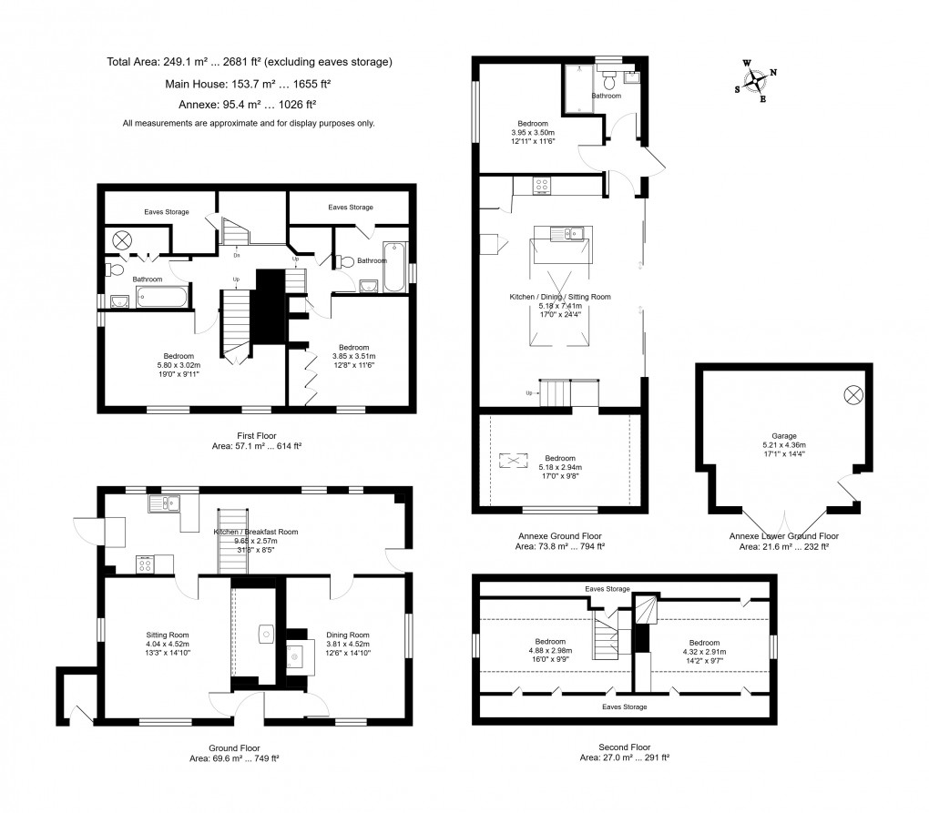 Floorplan for Burwash, East Sussex