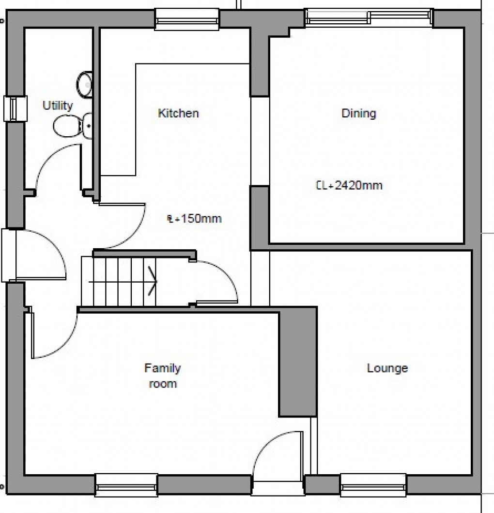 Floorplan for Wadhurst, East Sussex