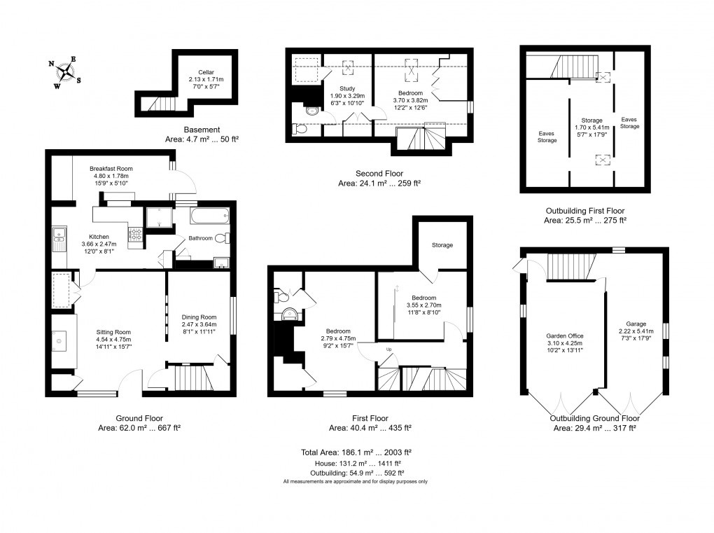 Floorplan for Burwash, East Sussex