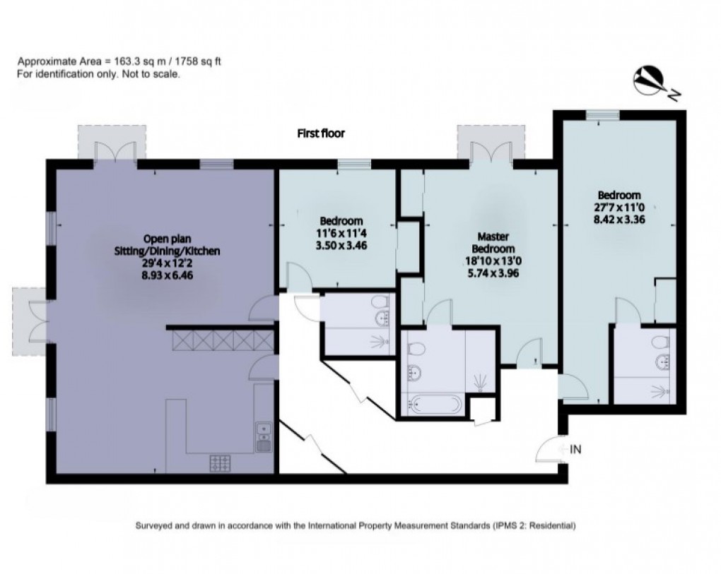 Floorplan for Little Trodgers Lane, Mayfield, East Sussex