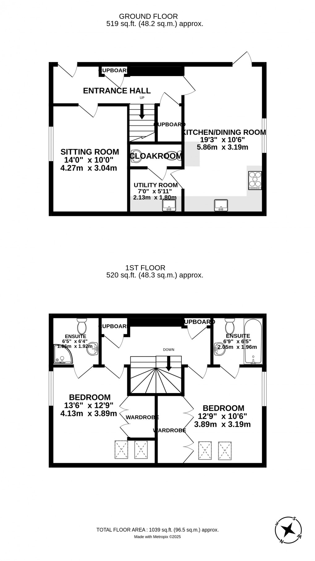 Floorplan for Ticehurst, East Sussex