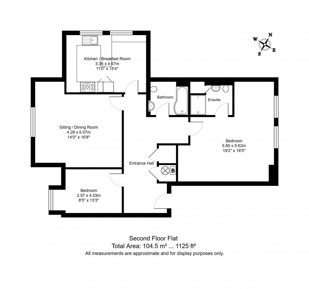 Floorplan for Wadhurst, East Sussex