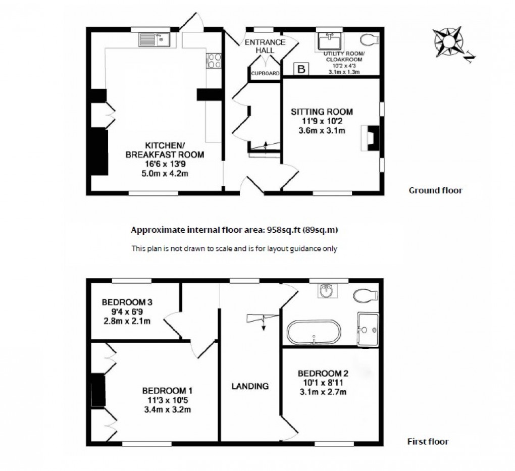 Floorplan for Cockmount Lane, Wadhurst, East Sussex