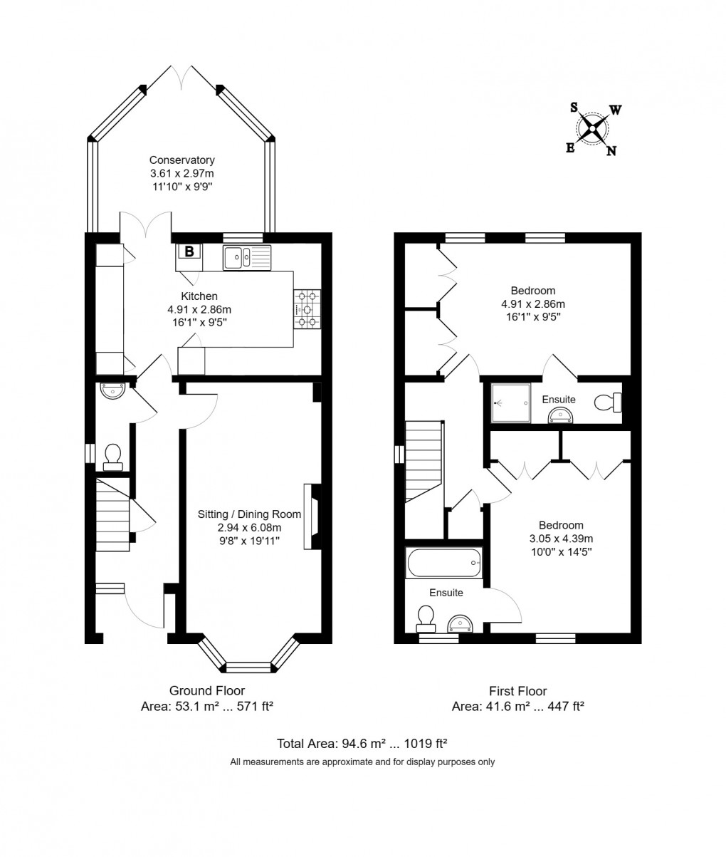 Floorplan for Pembury, Kent