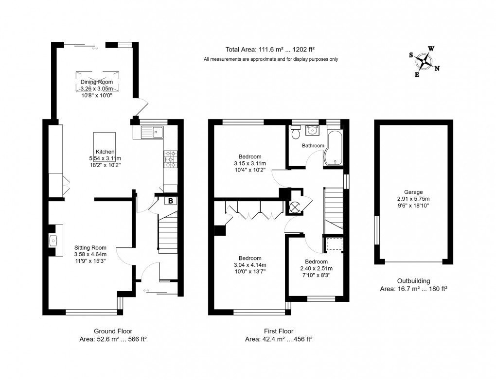 Floorplan for Tunbridge Wells, Kent