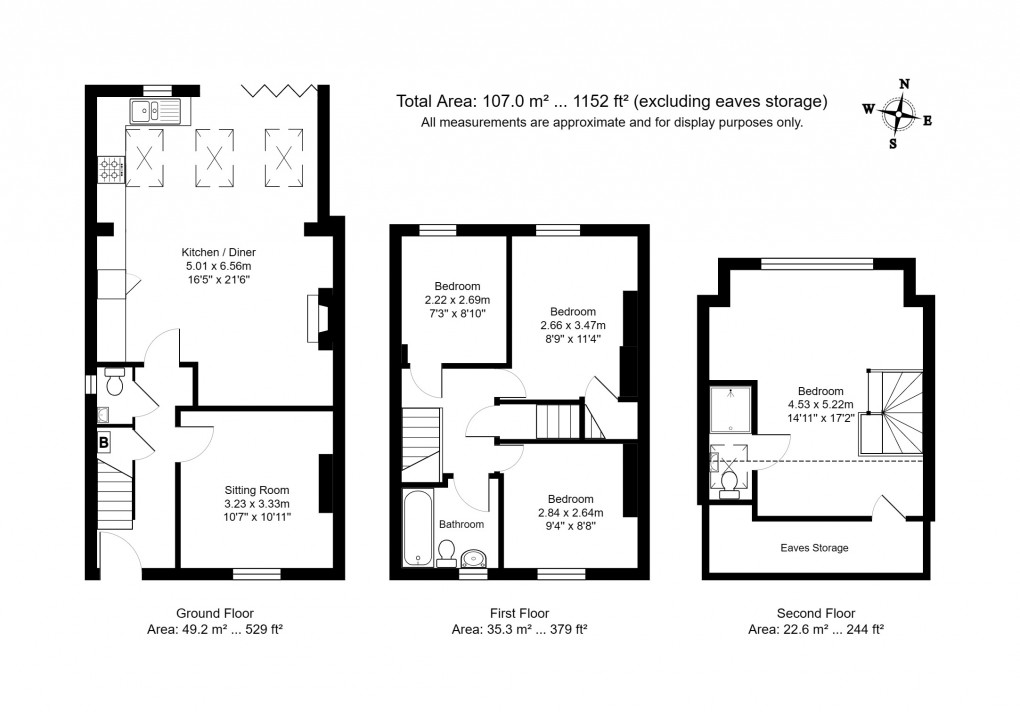 Floorplan for Tunbridge Wells, Kent