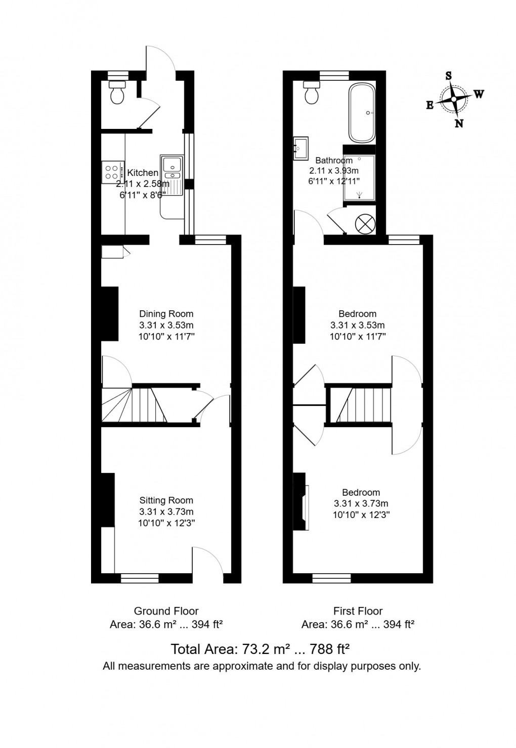 Floorplan for Tunbridge Wells, Kent